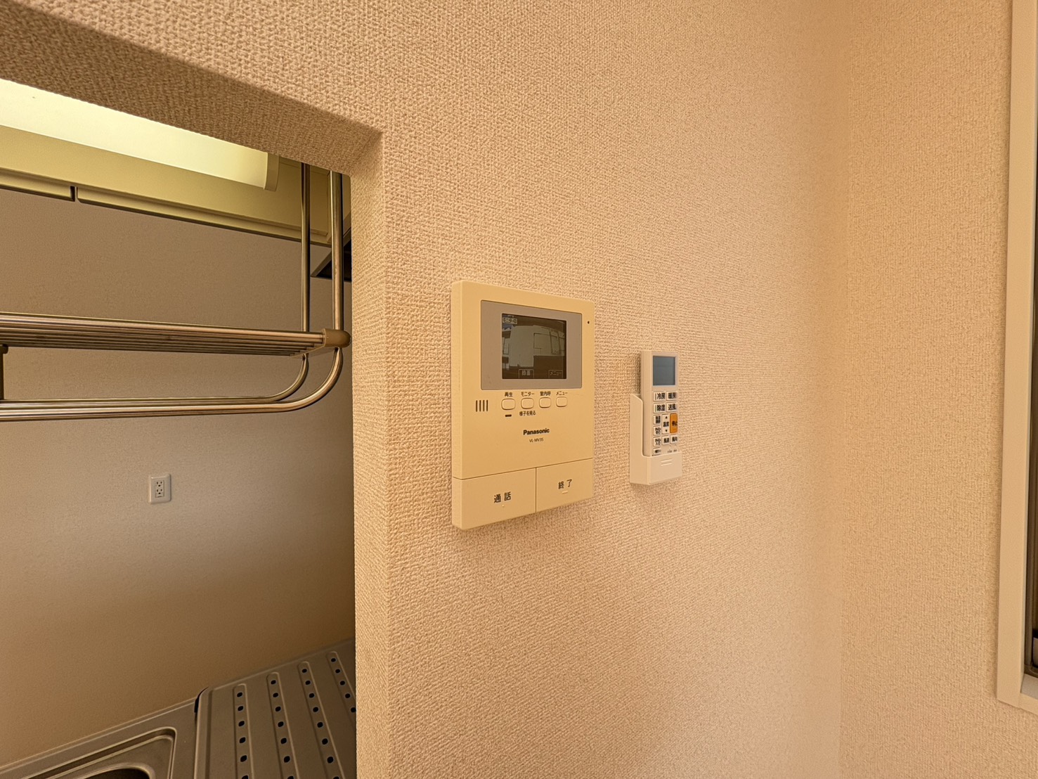 セキュリティ　録画機能付きTVモニターホン