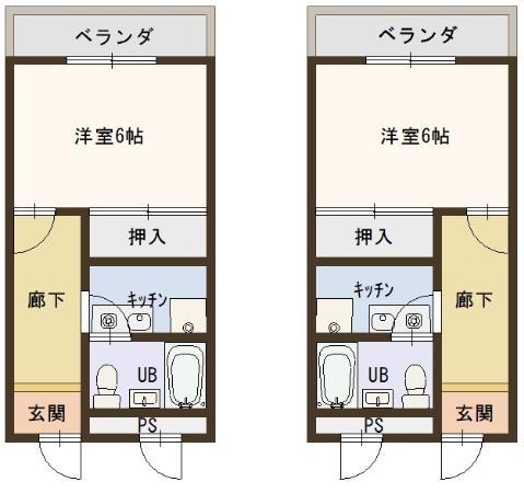 ヴィラ　コートダジュールの間取り