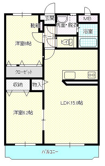 FieldIIの間取り