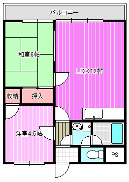 磯城郡川西町大字結崎のマンションの間取り