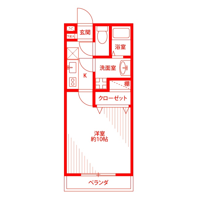 アムール本郷台の間取り