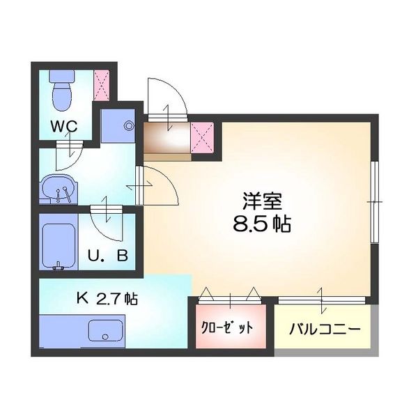 カトレヤ21の間取り