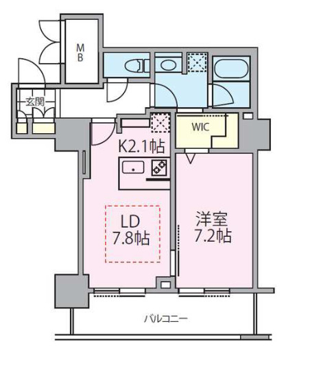 ロイヤルパークスタワー南千住の間取り