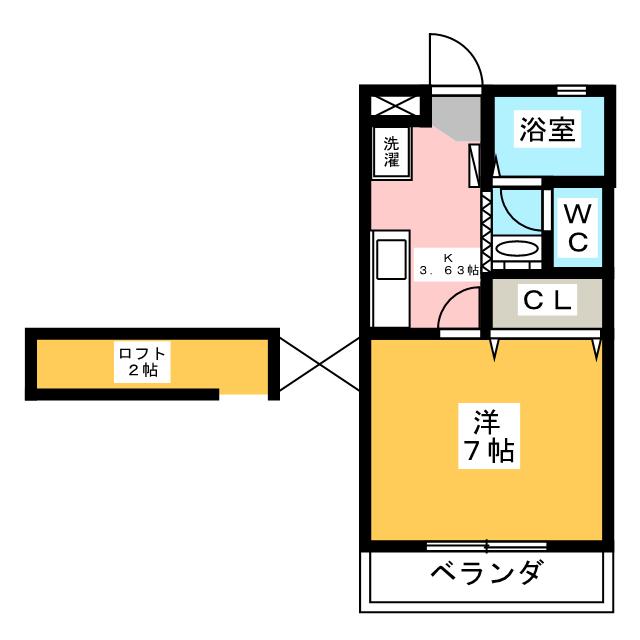 アート　キャンソンの間取り