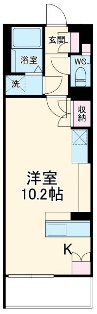 【川崎市幸区南加瀬のマンションの間取り】