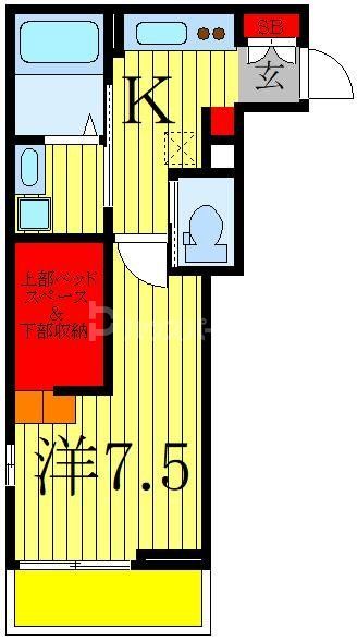 ウィンドテラス柏の間取り