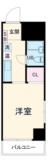 相模原市中央区相模原のマンションの間取り