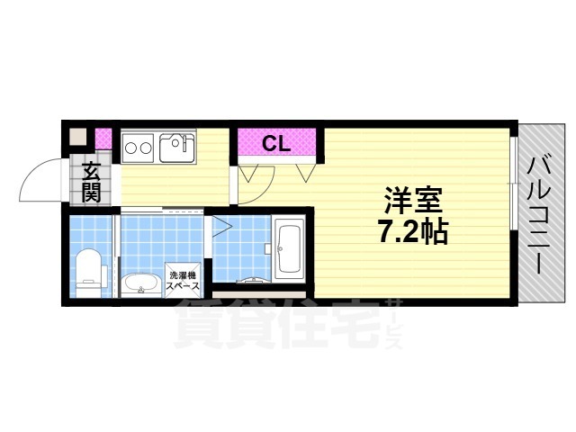 ESCALA四條畷の間取り