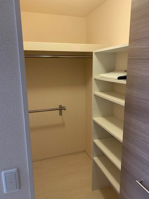 収納　ウォークインクローゼット付で収納たっぷり