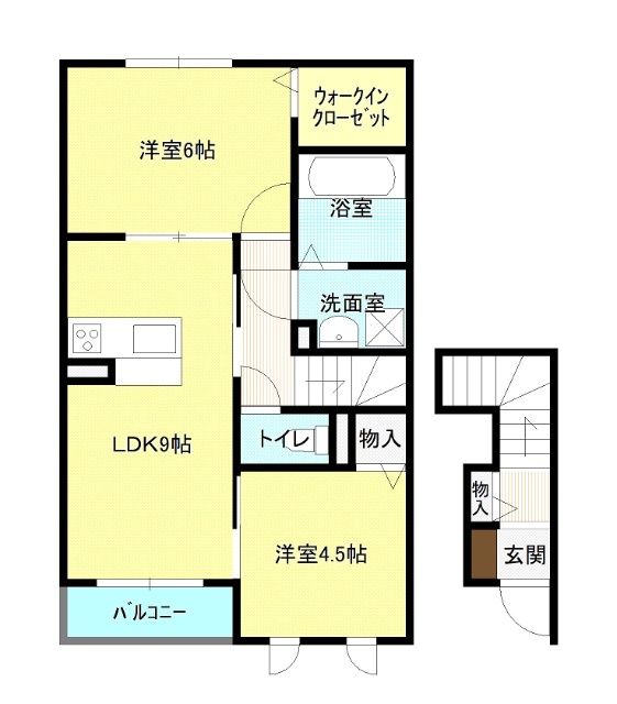 パーシモンヒルの間取り