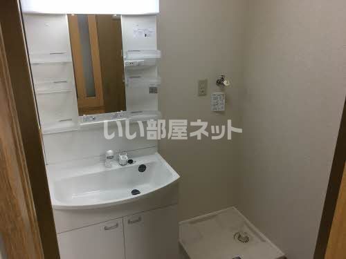 【駿東郡清水町伏見のマンションの洗面設備】