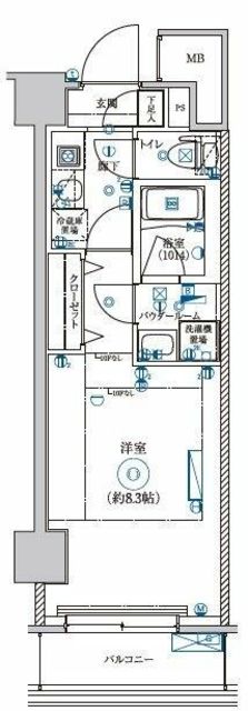 ＬＥＸＥ　ＡＺＥＳＴ　横濱関内の間取り