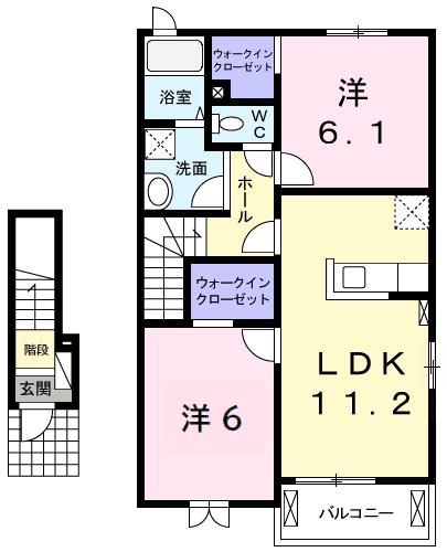 エテルノの間取り