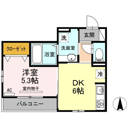 Ａｏｉパレスの間取り