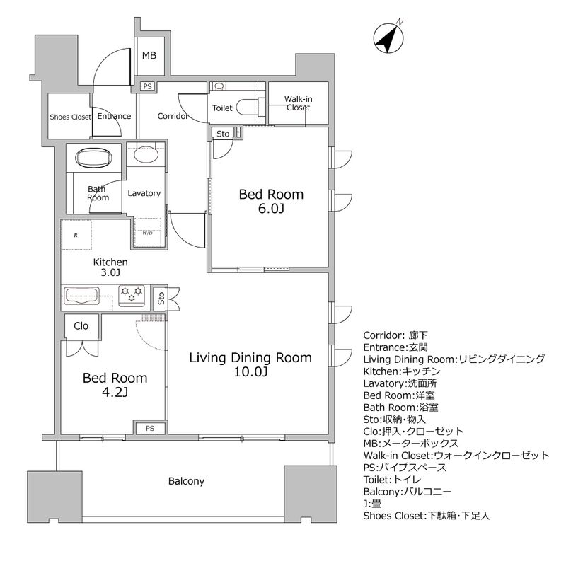 グランリビオ表参道の間取り