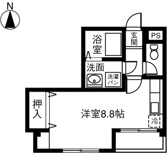 Ｖｅｒｅｄｅ泉の間取り