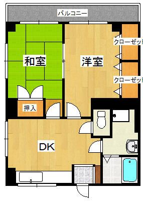 高橋ビルの間取り