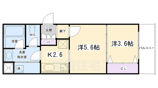 アーバネックス東山三条の間取り