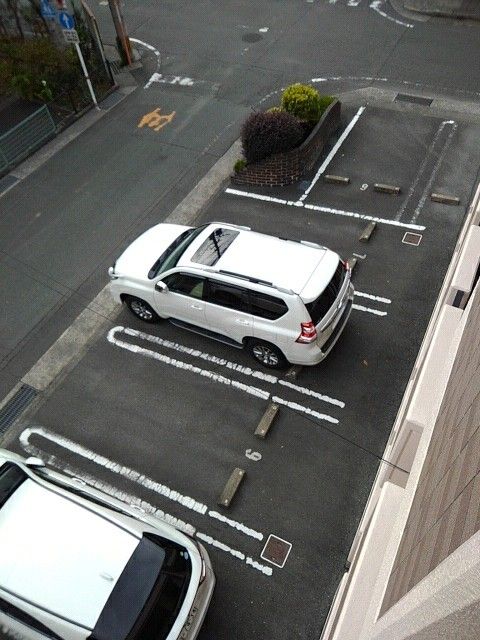 【熊本市中央区菅原町のマンションの駐車場】