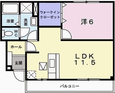 サンセール３の間取り