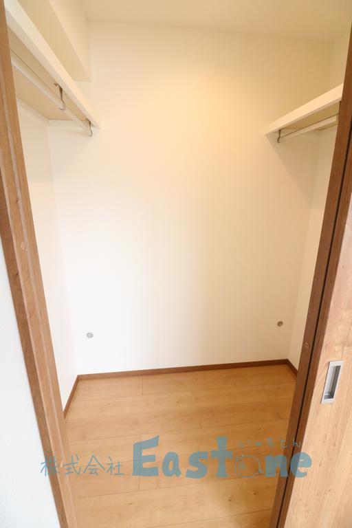収納　170cm×108cmの大きなウォークインクローゼット