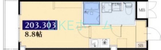 ＳＫビル拾参番館（業）の間取り