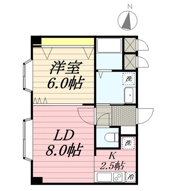 パルティール・港町の間取り