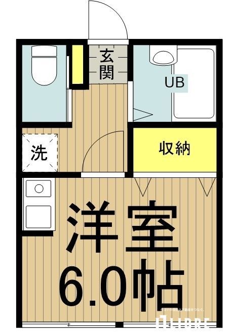 日野市大字上田のマンションの間取り