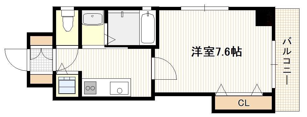 【広島市佐伯区五日市駅前のマンションの間取り】