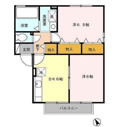 ウィルモア小川の間取り