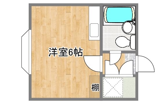 シティルーム折尾の間取り