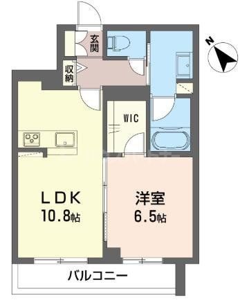 松戸市小根本のマンションの間取り