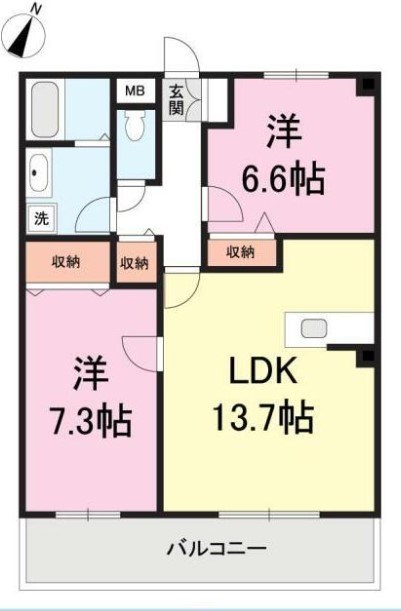 ペットぴあミー・ポッチの間取り