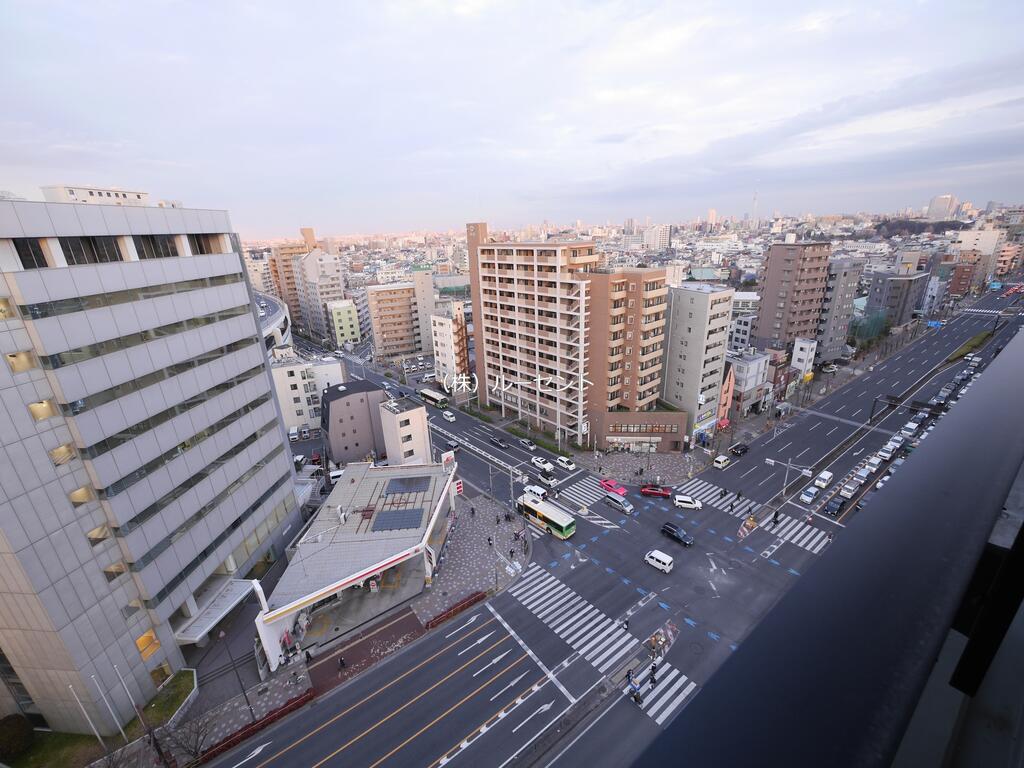 【北区滝野川のマンションの眺望】