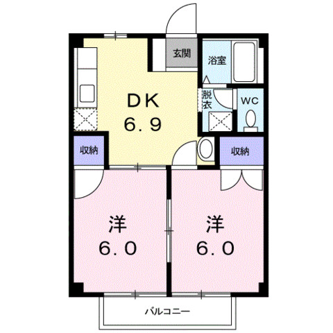 アクティブ平松の間取り