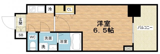 エスリードレジデンス都島シティフロントの間取り