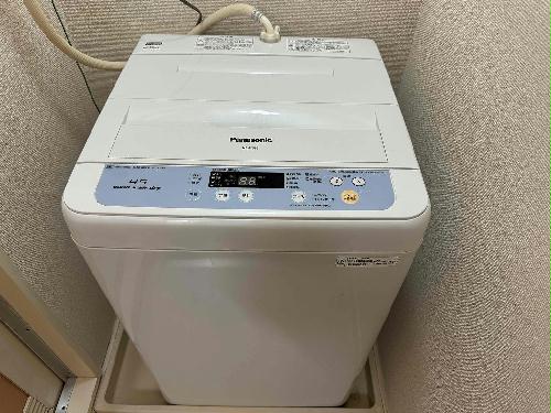その他設備　※同タイプ部屋の写真となります（洗濯機）