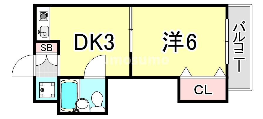 サンベールハイムの間取り写真