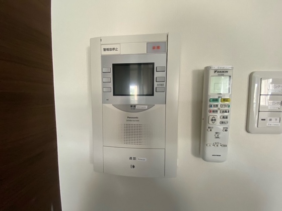 セキュリティ　※別部屋の写真です