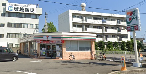 コンビニ　セブンイレブン徳島鮎喰町店（コンビニ）まで417m