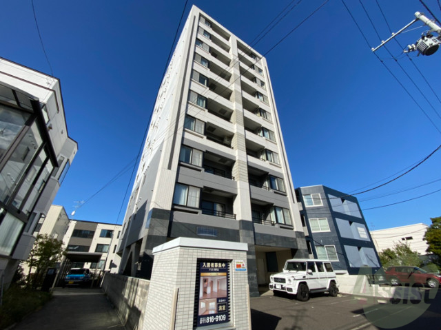 建物外観　札幌市中央区南４条西「ドエル南円山」