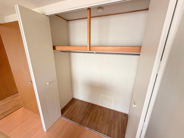 収納　しっかり収納スペースも確保。使いやすいお部屋です。