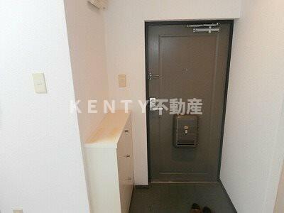 玄関　明るい玄関です