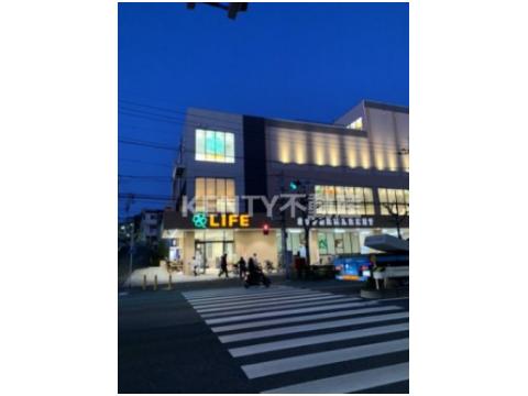 スーパー　ライフ東馬込店（スーパー）まで450m