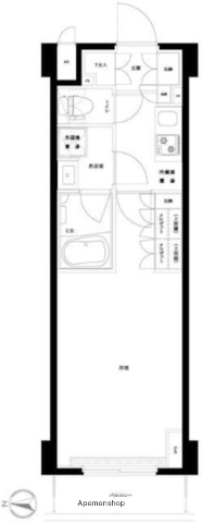 ルーブル大島参番館の間取り写真