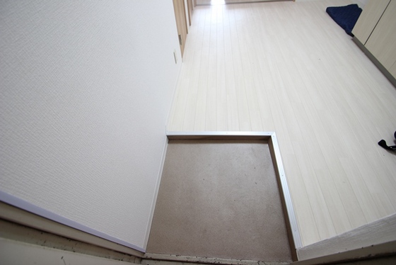 玄関　別号室の写真です。