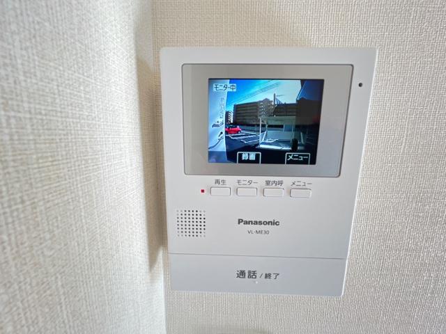 セキュリティ　セキュリティー付きインターホン