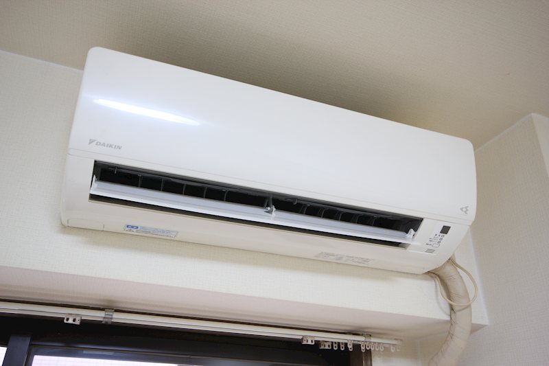 その他設備　エアコンが装備されます