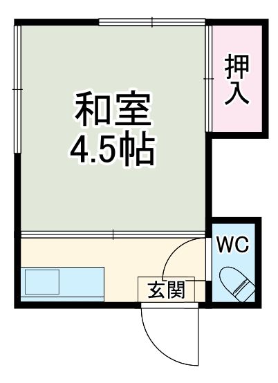 川島アパートの間取り写真