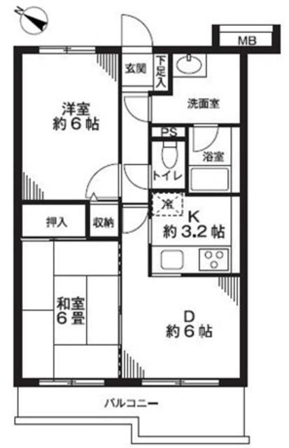 グランドゥール上石神井の間取り写真